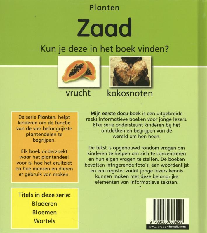 Achterkant van Zaad