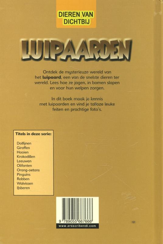 Achterkant van Luipaarden