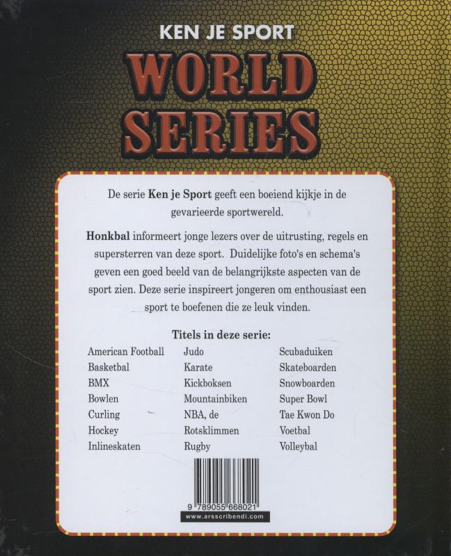 Achterkant van World series