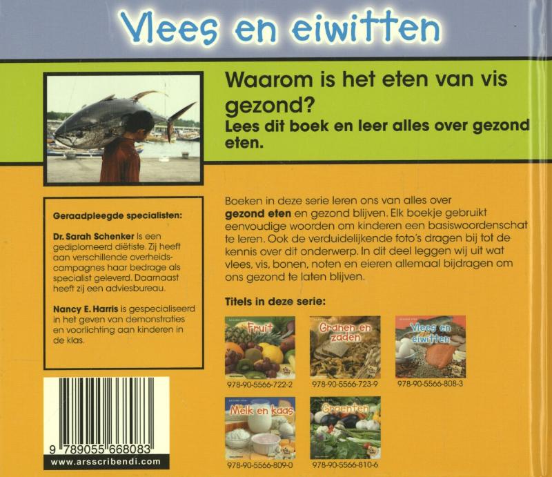 Achterkant van Vlees en eiwitten