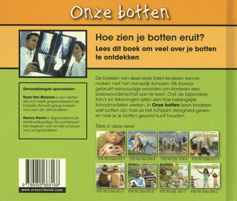 Achterkant van Onze botten