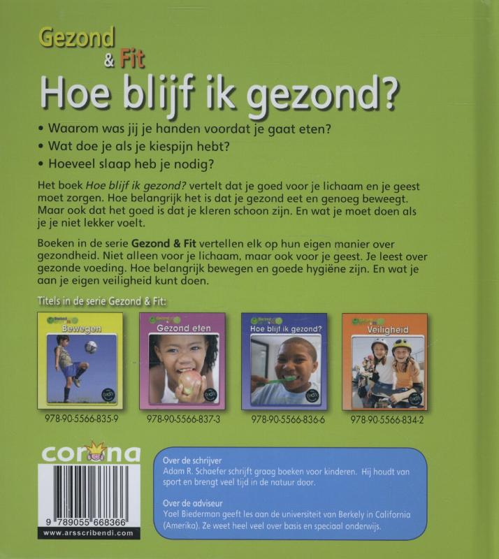 Achterkant van Hoe blijf ik gezond?