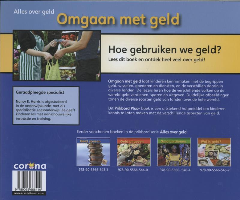 Achterkant van Omgaan met geld