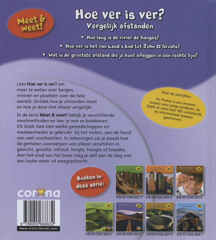 Achterkant van Hoe ver is ver?