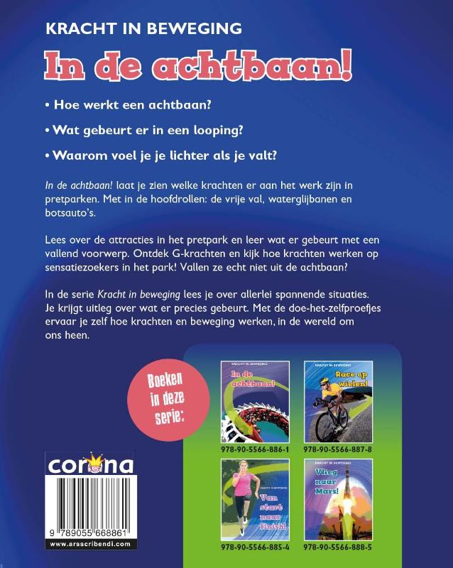 Achterkant van In de achtbaan!
