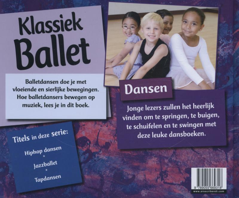 Achterkant van Klassiek ballet