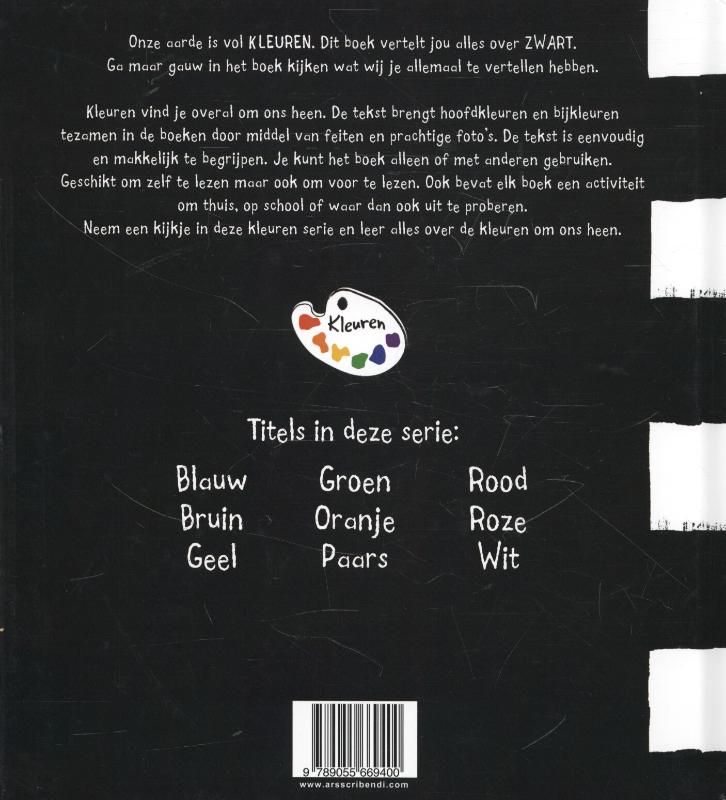 Achterkant van Zwart