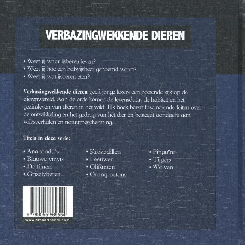 Achterkant van IJsberen