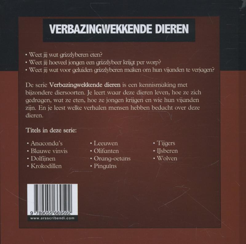 Achterkant van Grizzlyberen