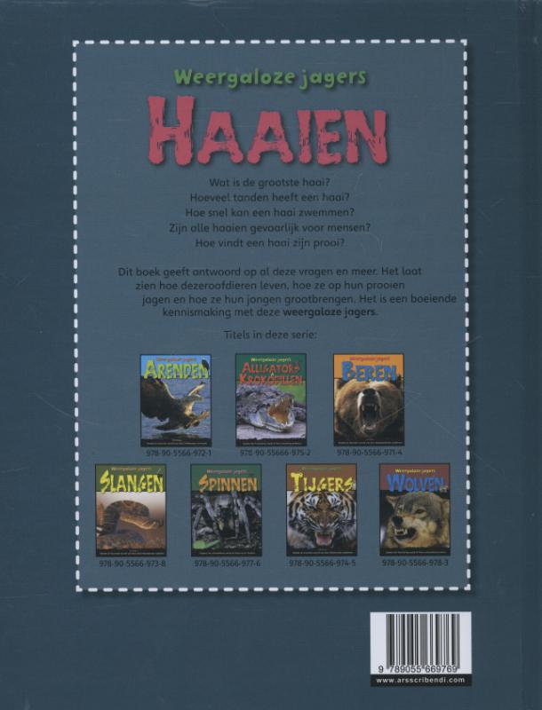 Achterkant van Haaien