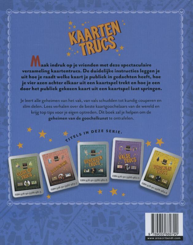 Achterkant van Kaartentrucs
