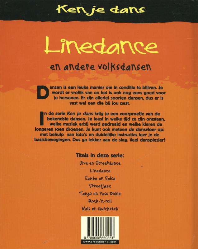 Achterkant van Linedance