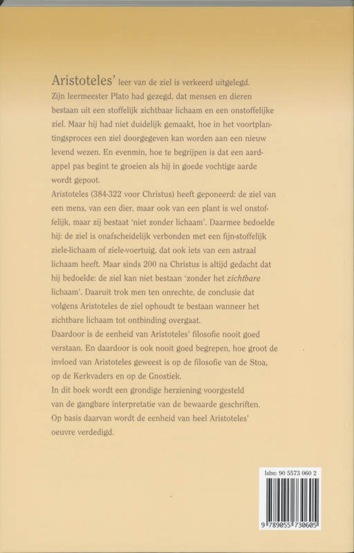 Achterkant van De ziel en haar voertuig
