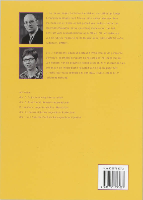 Achterkant van Werkboek autonoom studeren