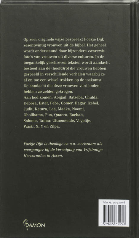 Achterkant van Bijbelse vrouwen