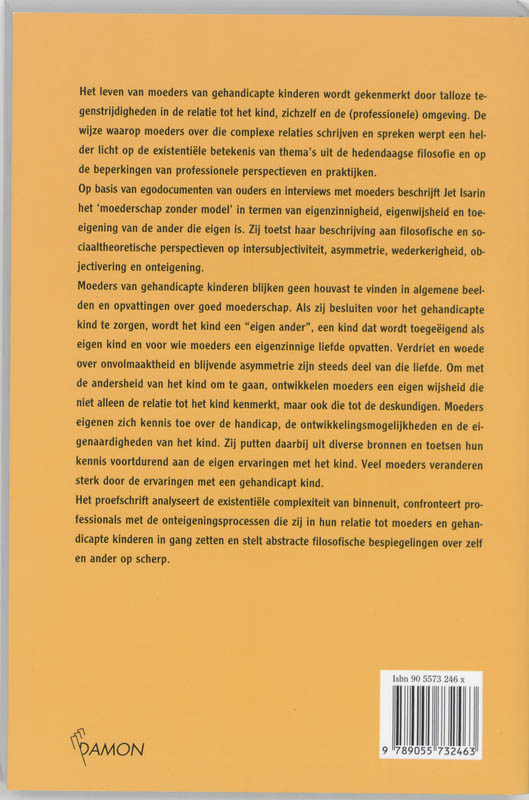 Achterkant van De eigen ander