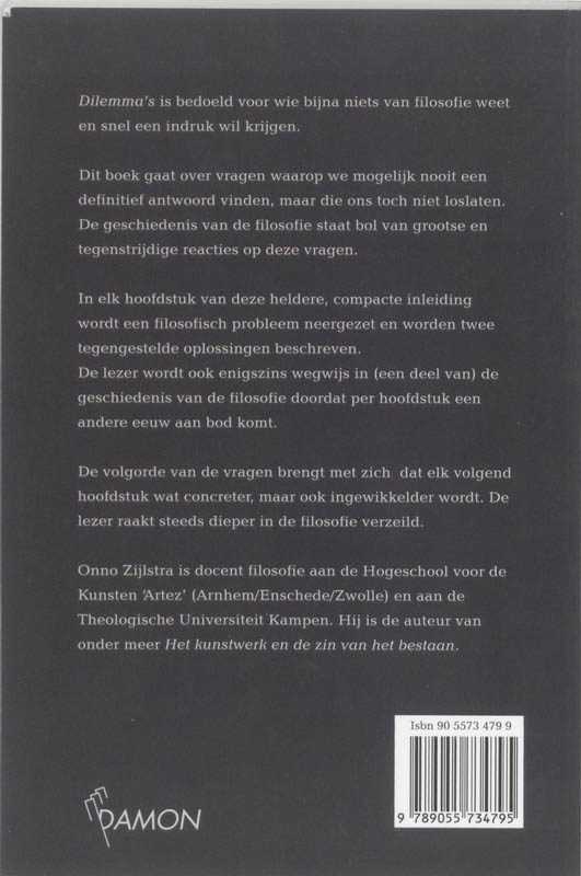 Achterkant van Dilemma's