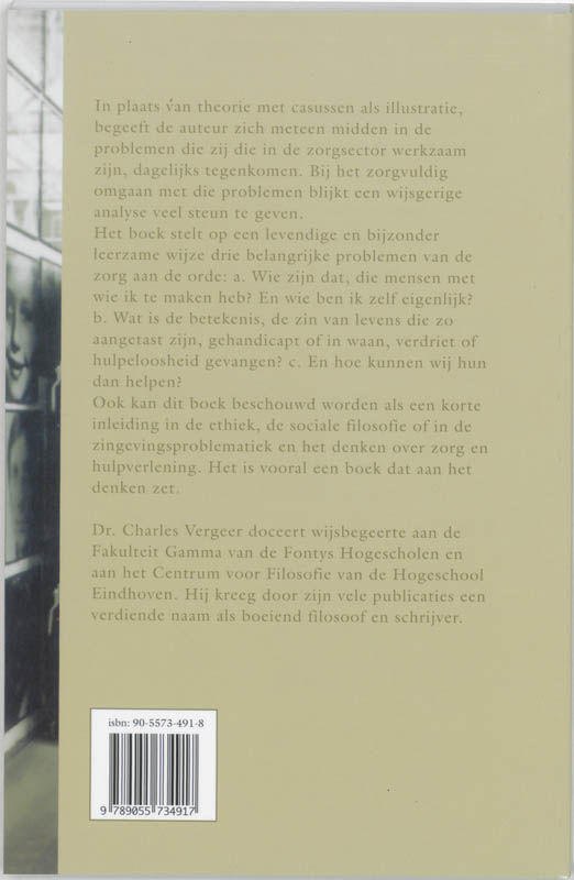 Achterkant van Binding en betekenis