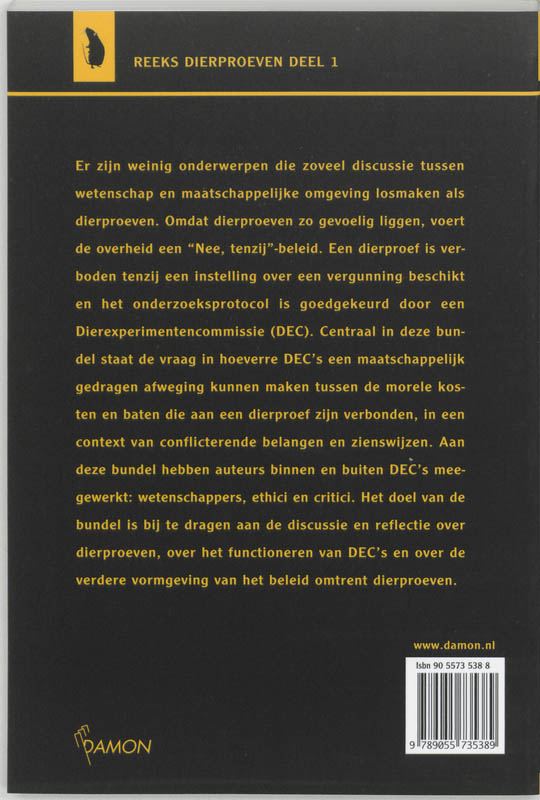 Achterkant van DEC's in discussie