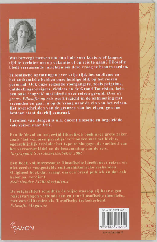 Achterkant van Over de grens