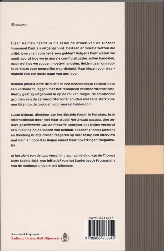 Achterkant van In het zicht van de galg