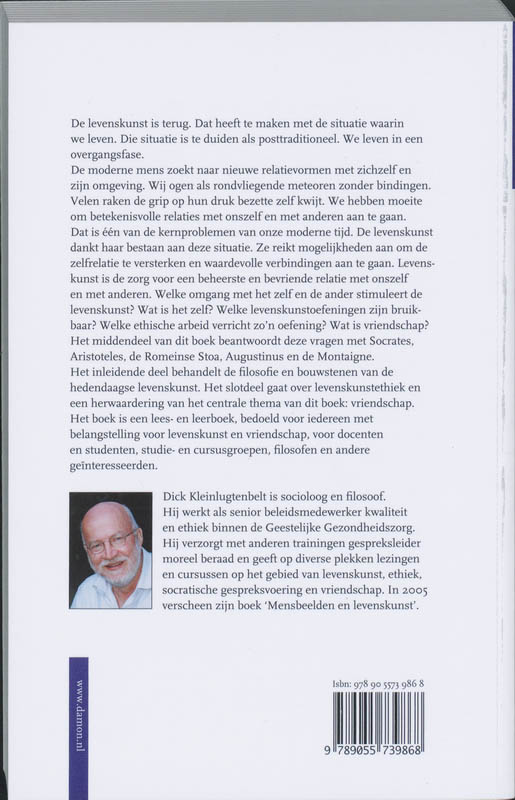 Achterkant van Levenskunst