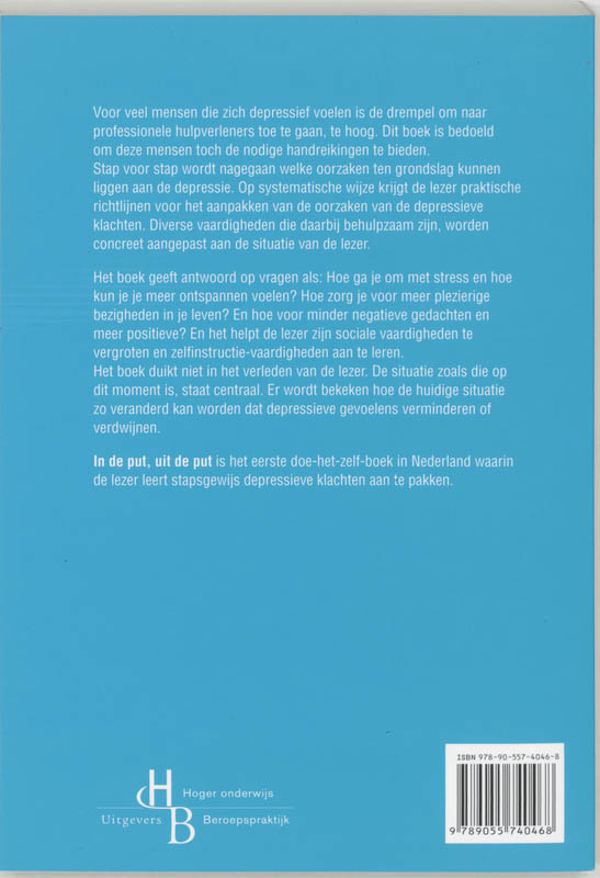 Achterkant van In de put, uit de put