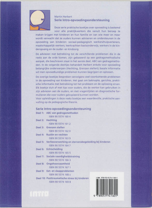 Achterkant van ABC van gedragsmethoden