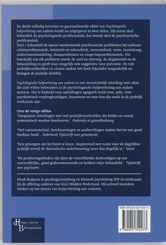 Achterkant van 1 Psychosociale problematiek