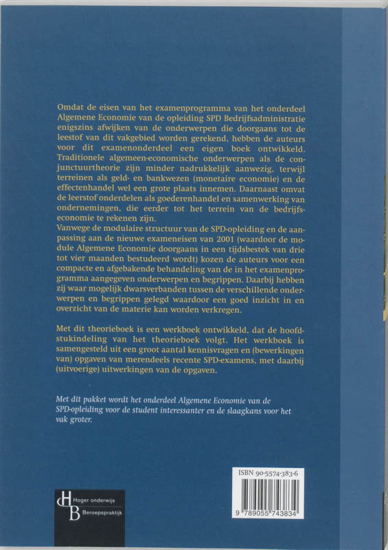 Achterkant van Theorieboek