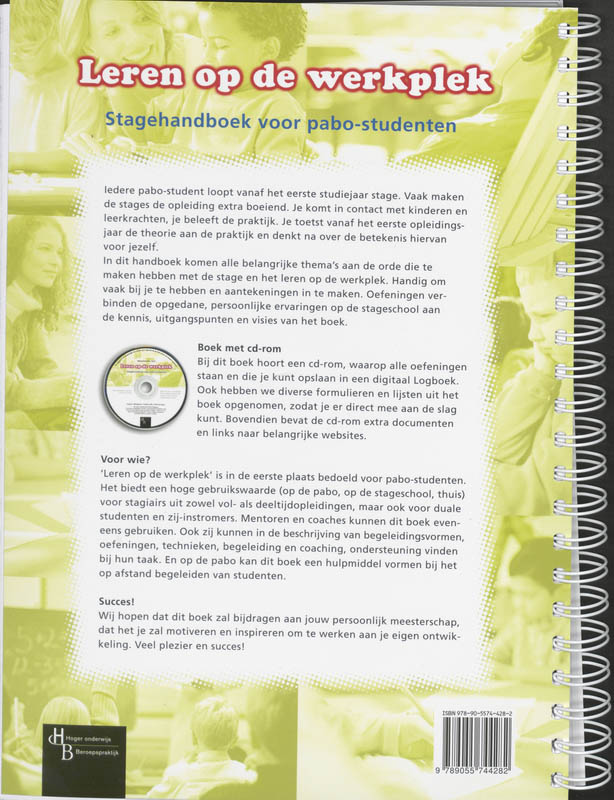 Achterkant van Stagehandboek