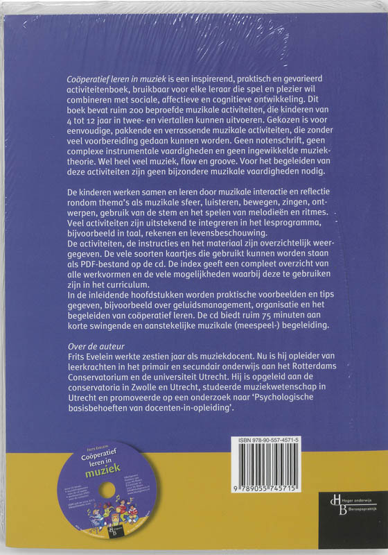 Achterkant van Cooperatief leren in muziek