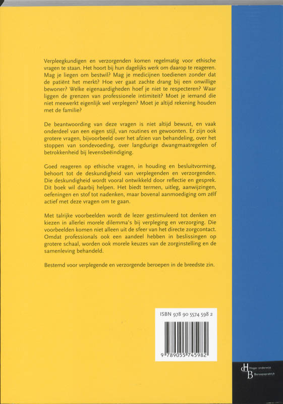Achterkant van Tekstboek