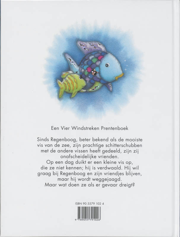 Achterkant van De mooiste vis van de zee helpt een ander
