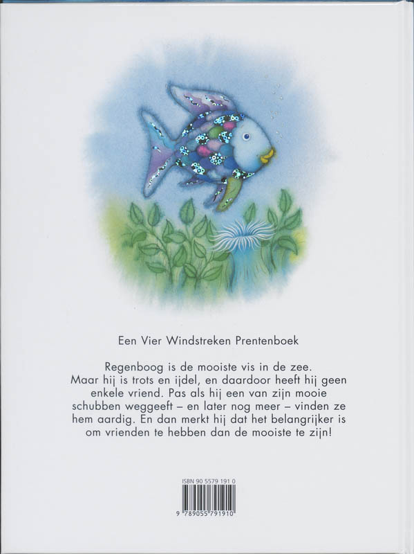 Achterkant van De mooiste vis van de zee