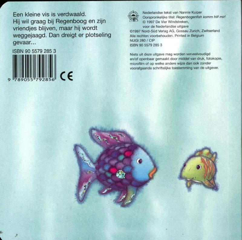Achterkant van De mooiste vis van de zee helpt een ander