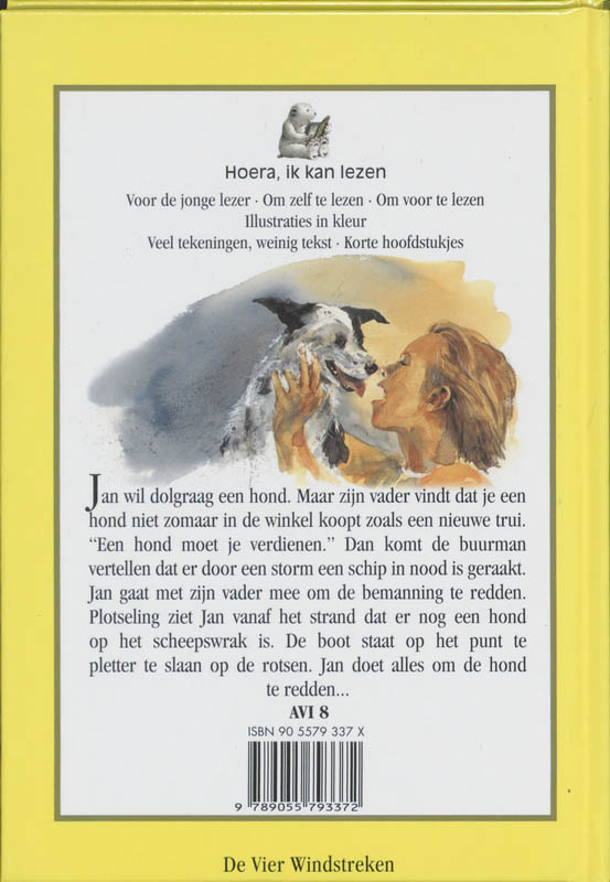 Achterkant van Een stormachtig avontuur