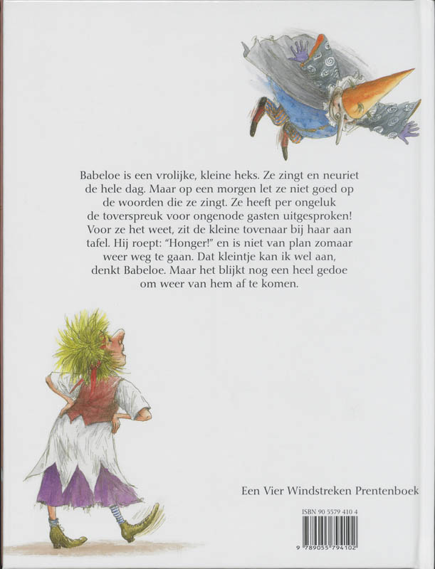 Achterkant van Babeloe en de tovenaar