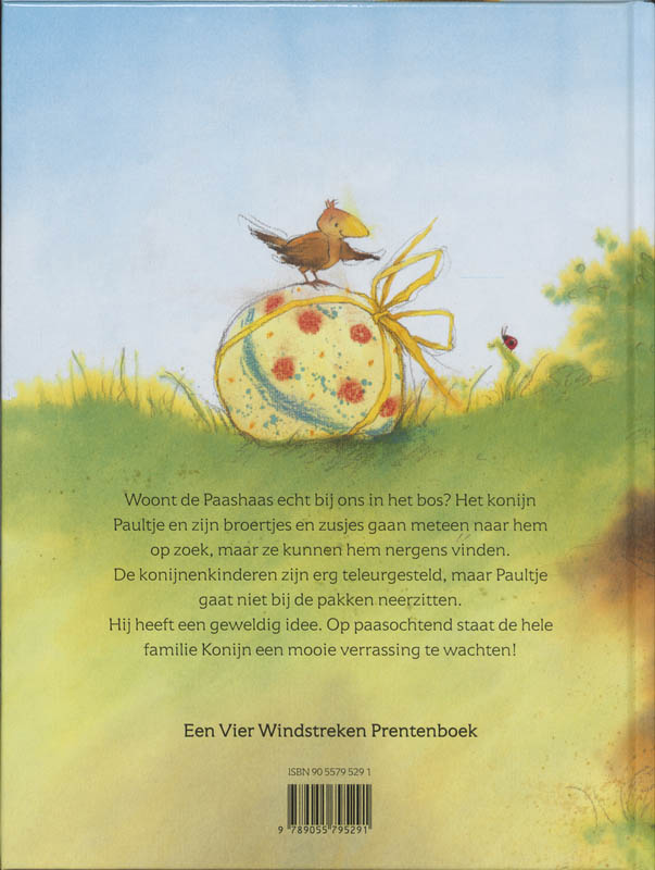 Achterkant van Vrolijk Pasen, Paultje