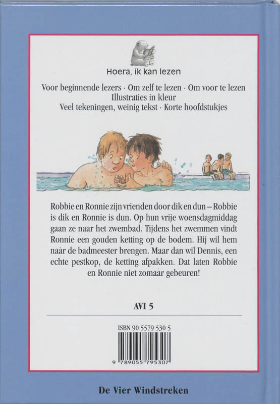 Achterkant van Robbie en Ronnie