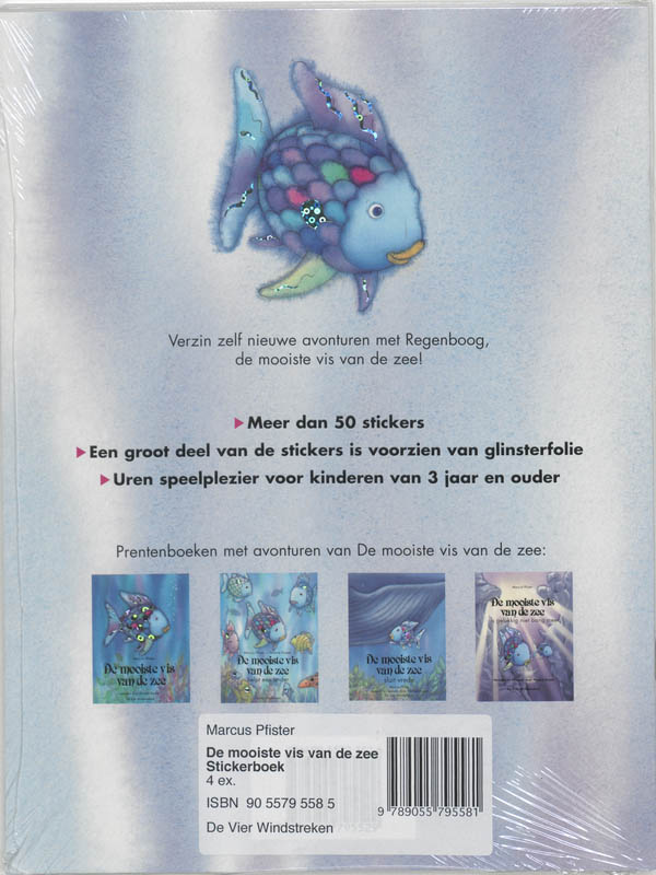 Achterkant van Stickerboek