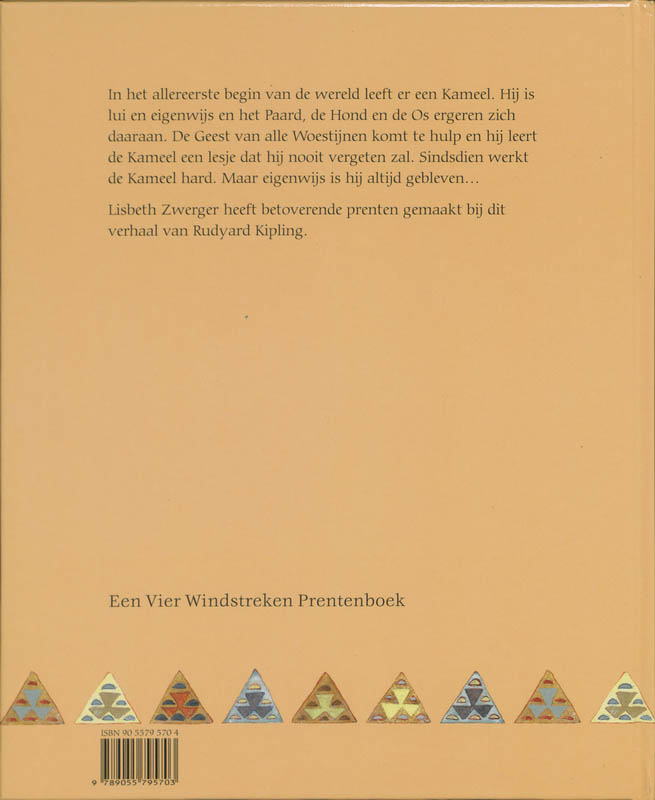 Achterkant van Hoe de kameel aan zijn bult kwam