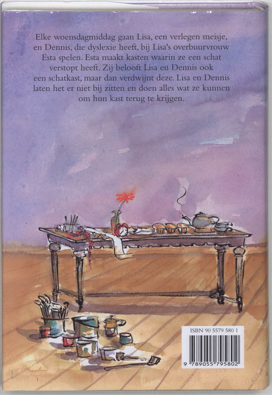 Achterkant van Schatkasten