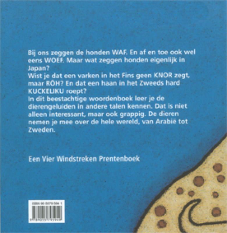 Achterkant van Het dierenwoordenboek