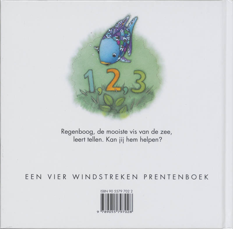 Achterkant van De mooiste vis van de zee leert tellen