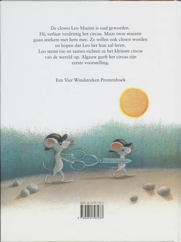 Achterkant van Het muizencircus