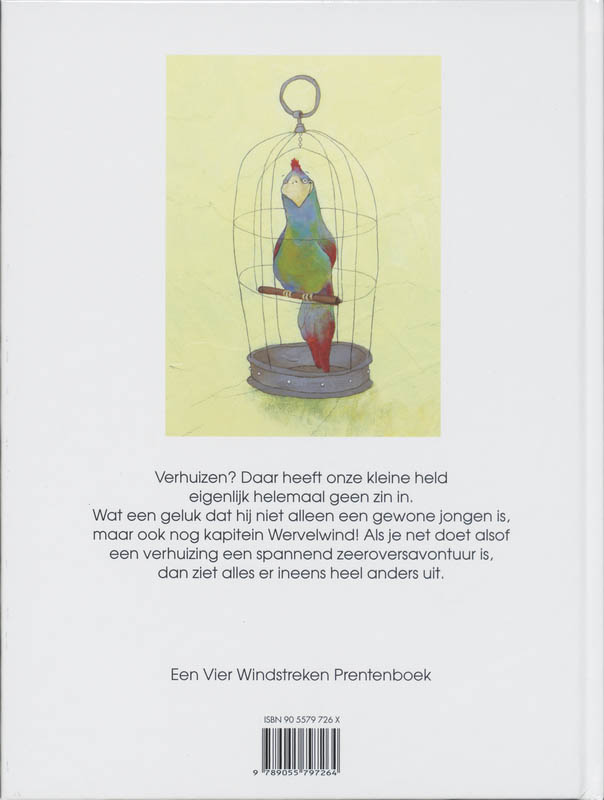 Achterkant van Kapitein Wervelwind gaat verhuizen