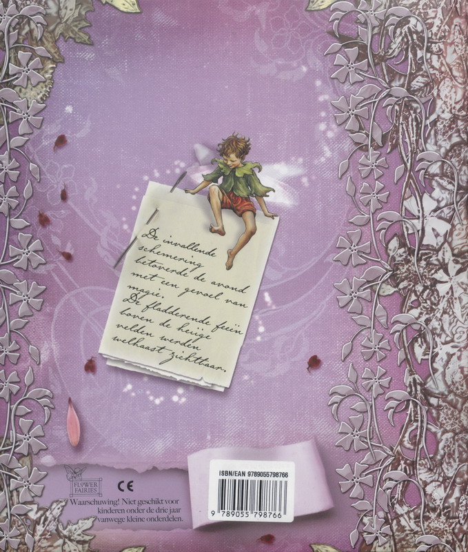 Achterkant van Bloemenkinderen dagboek