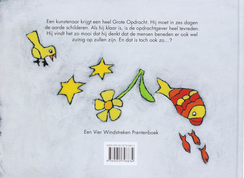 Achterkant van De Grote Opdracht