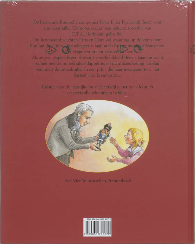 Achterkant van De Notenkraker